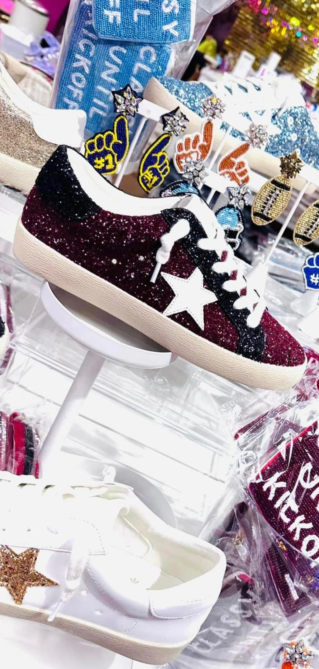 Game Day Maroon Sneakers