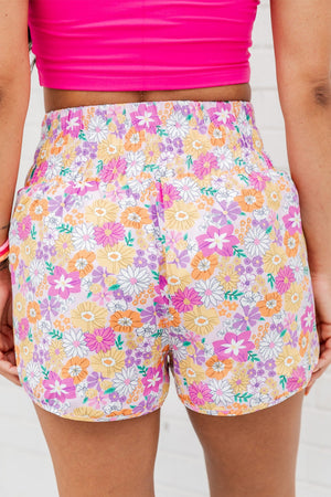 Floral Waist Shorts