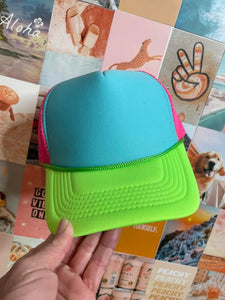 Neon Tri Hat Blank