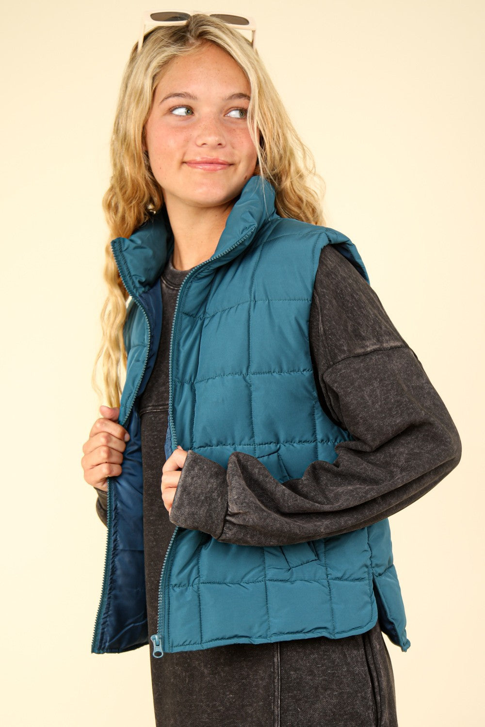 Jazzy  Up Puffer Padded Warm Vest