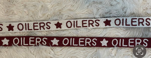 Oilers Game Day Beaded Purse Strap