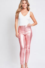 Glitter Me Pretty Rose Metallic Pants