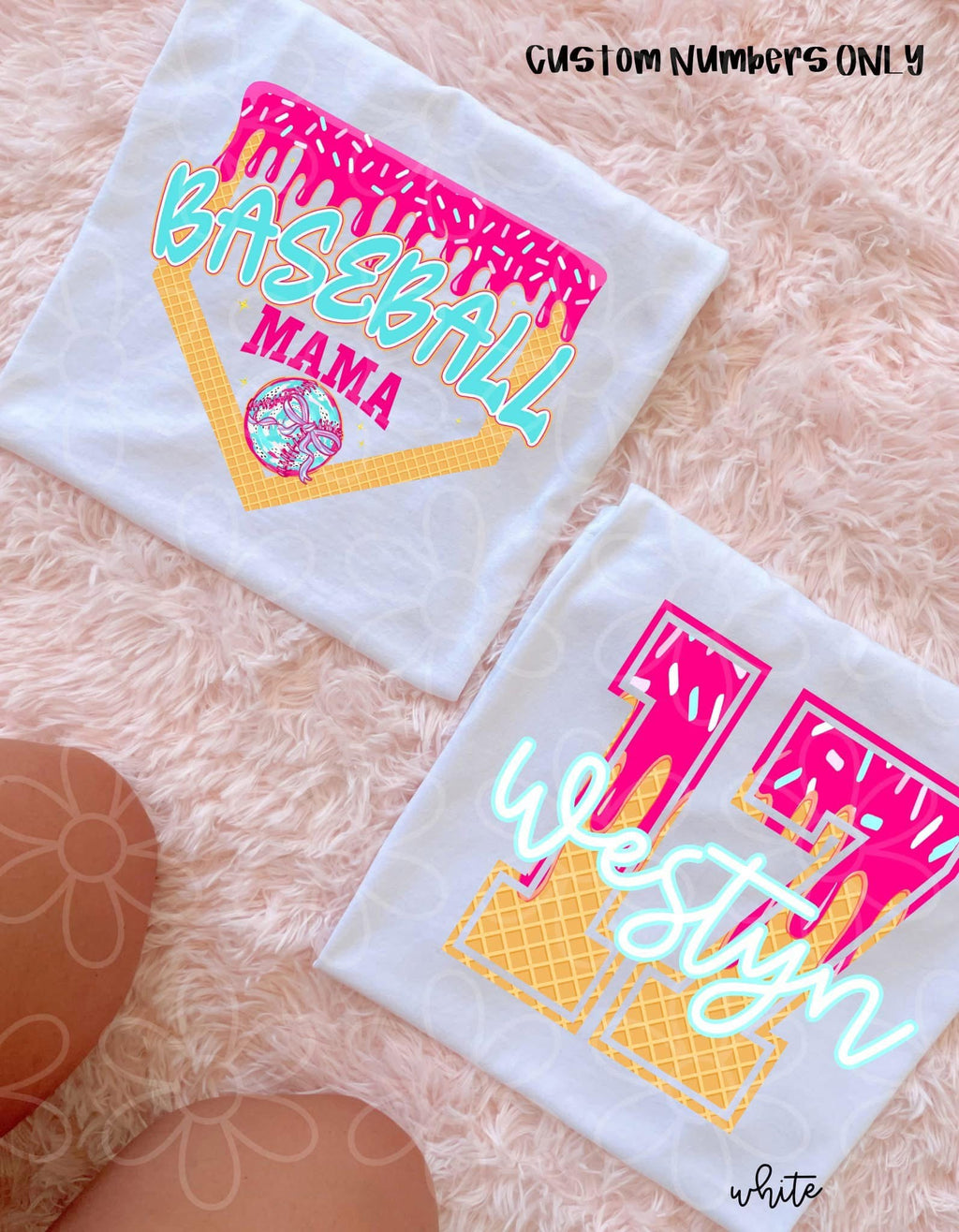 Baseball Mama Drip Custom