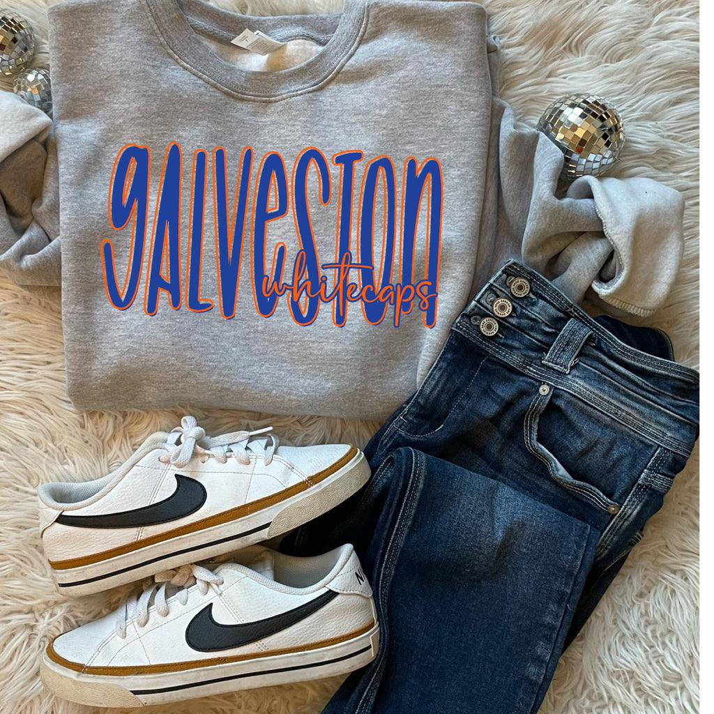 Lux Letter Whitecaps Galveston