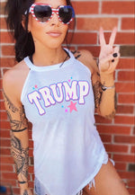 Trump Rocker Tank Grey or White - Indicate color in notes