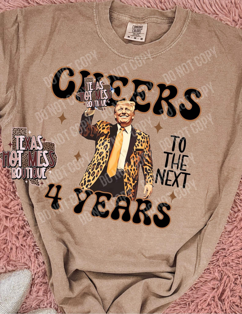 Cheers to Another 4 Years choose your drink -