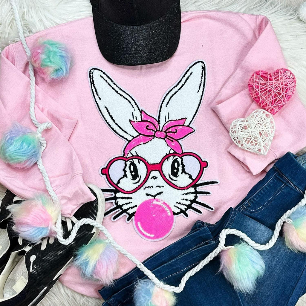 Bunny With Glasses Sweatshirt