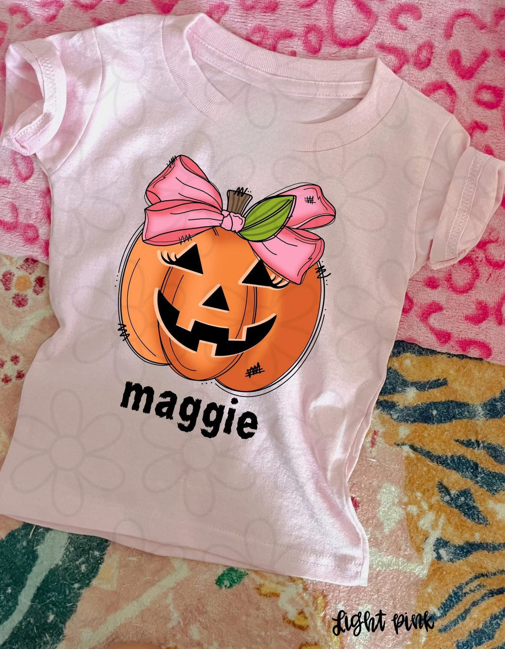 Custom Girl Pumpkin