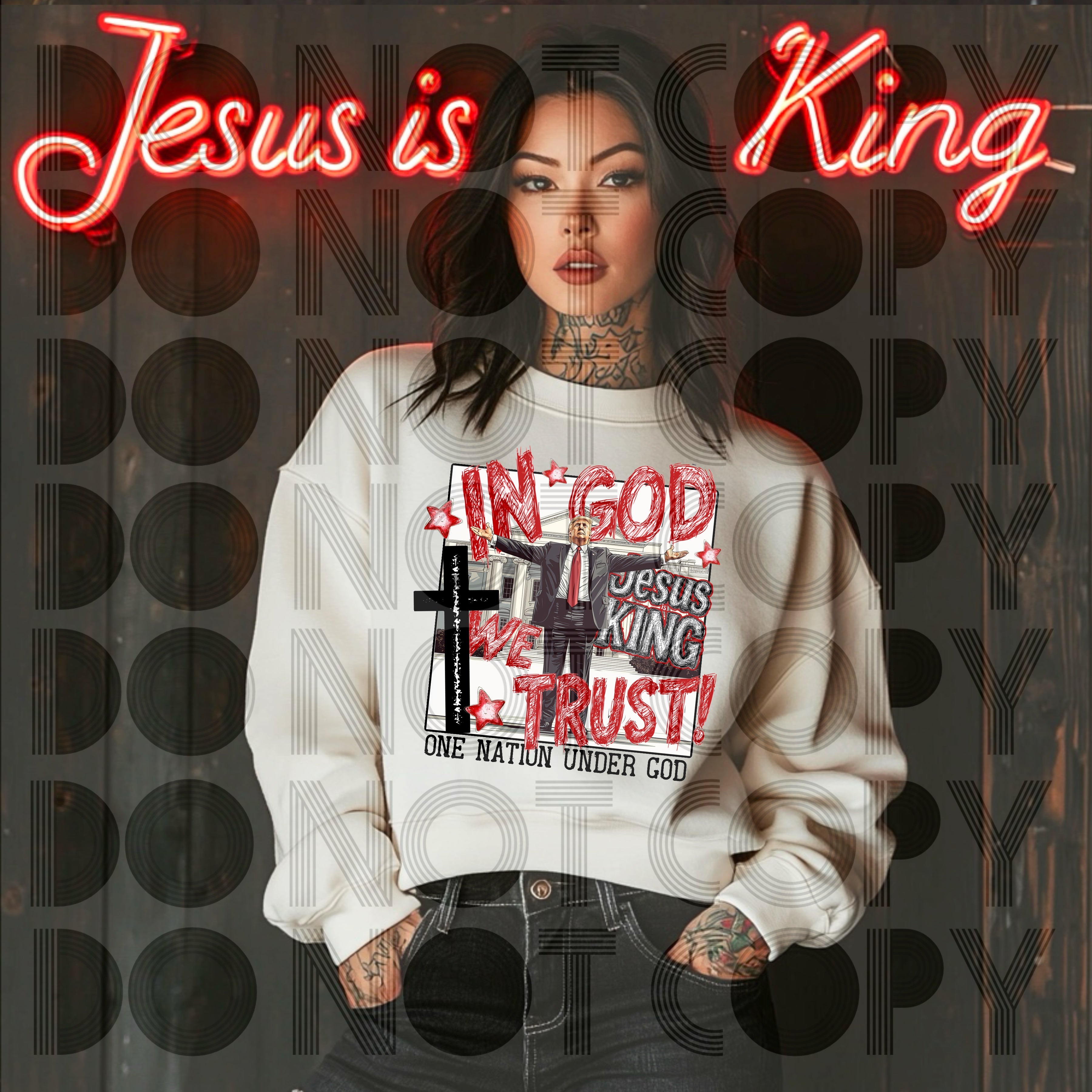 In God We Trust -Jesus is King