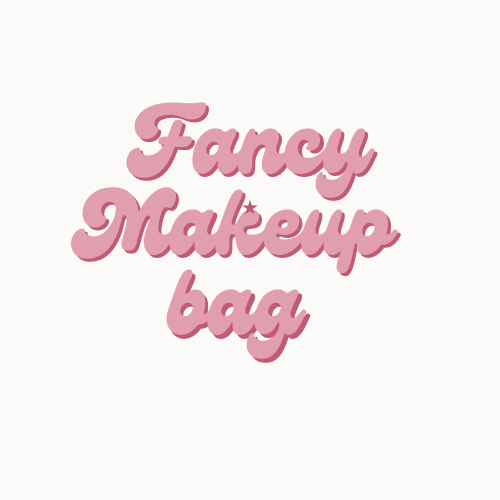 Fancy Makeup Bag