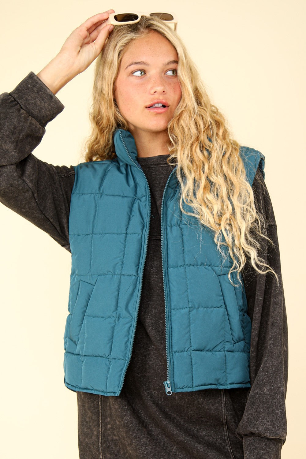 Jazzy  Up Puffer Padded Warm Vest