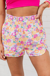 Floral Waist Shorts