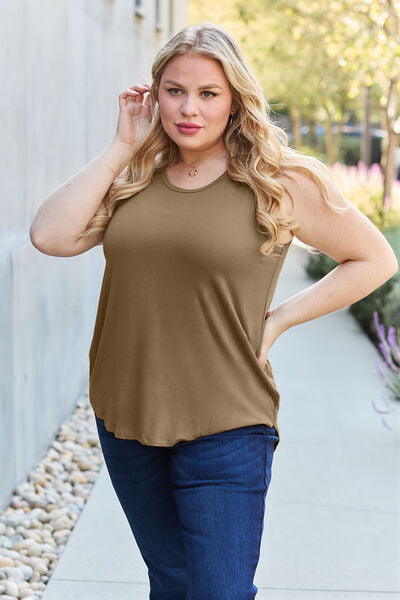 Full Size Round Neck Tank