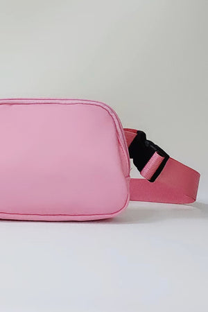 Buckle Zip Closure Fanny Pack