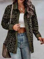 Lauren Leopard Buttoned Jacket