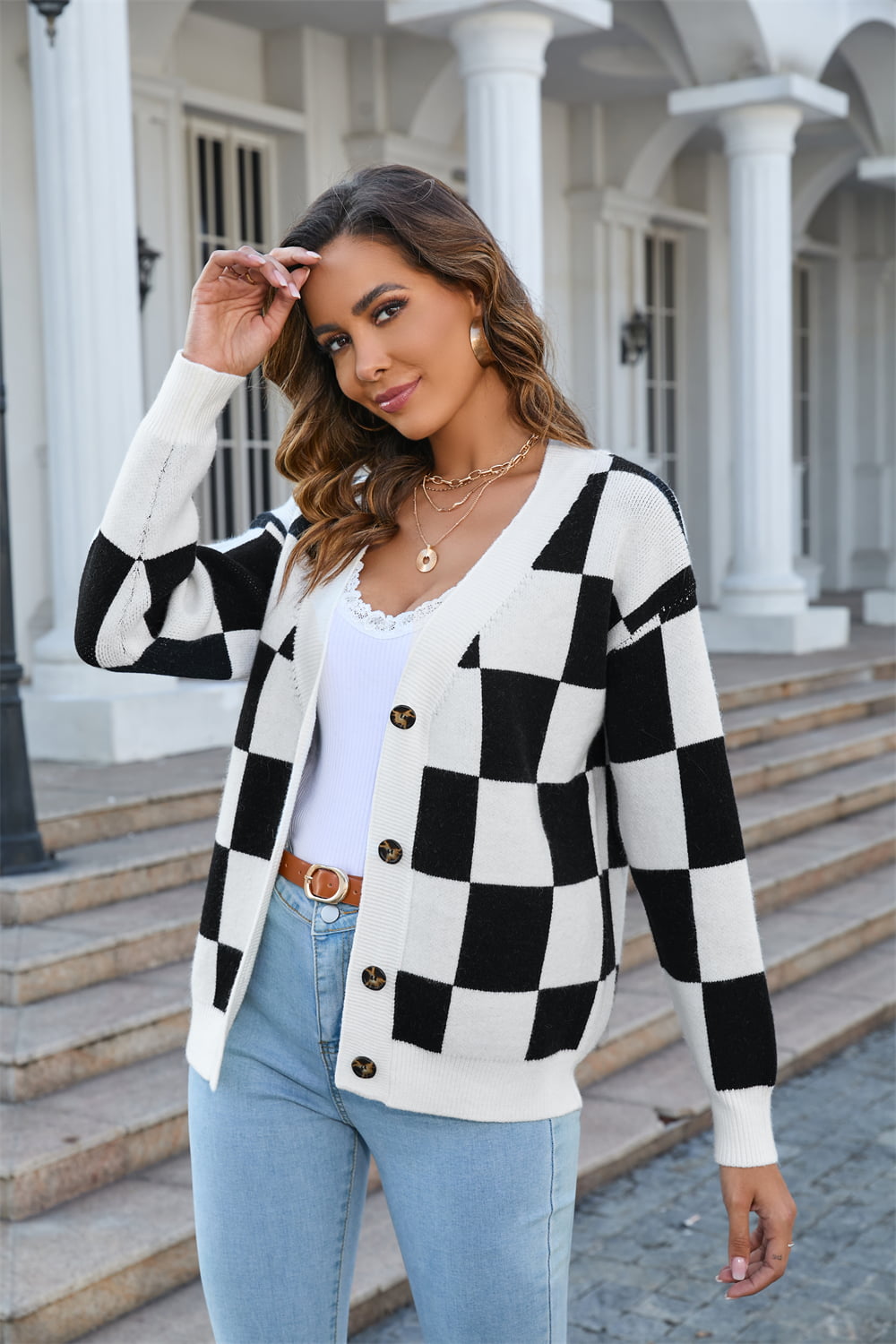 All the Vibes Button-Up Cardigan ~ Ships 5-12 business days