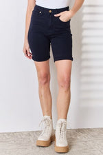 Judy Blue Jasmine High Waist Tummy Control Bermuda Shorts