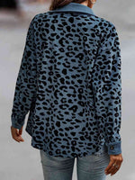 Lauren Leopard Buttoned Jacket