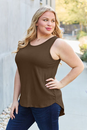 Full Size Round Neck Tank