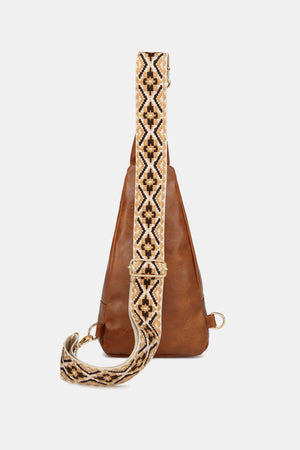 The Leslie PU Leather Sling Bag