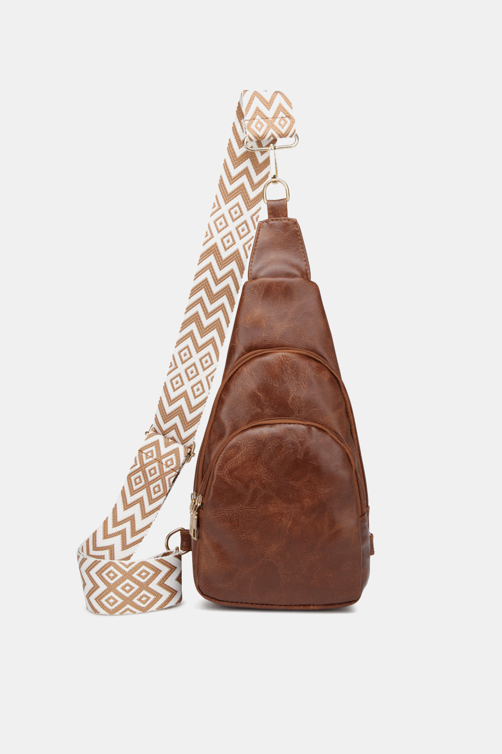 The Leslie PU Leather Sling Bag