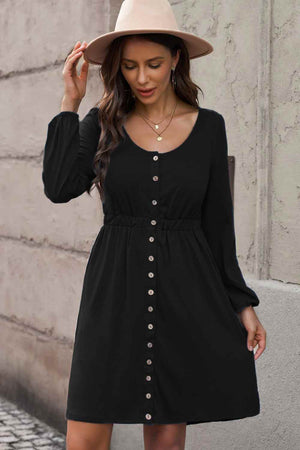 The Magic Dress Long Sleeve Mini Dress