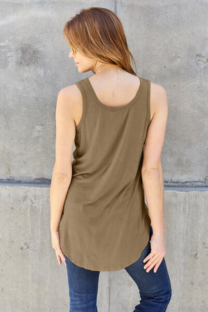 Full Size Round Neck Tank