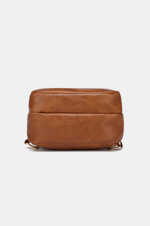 The Leslie PU Leather Sling Bag