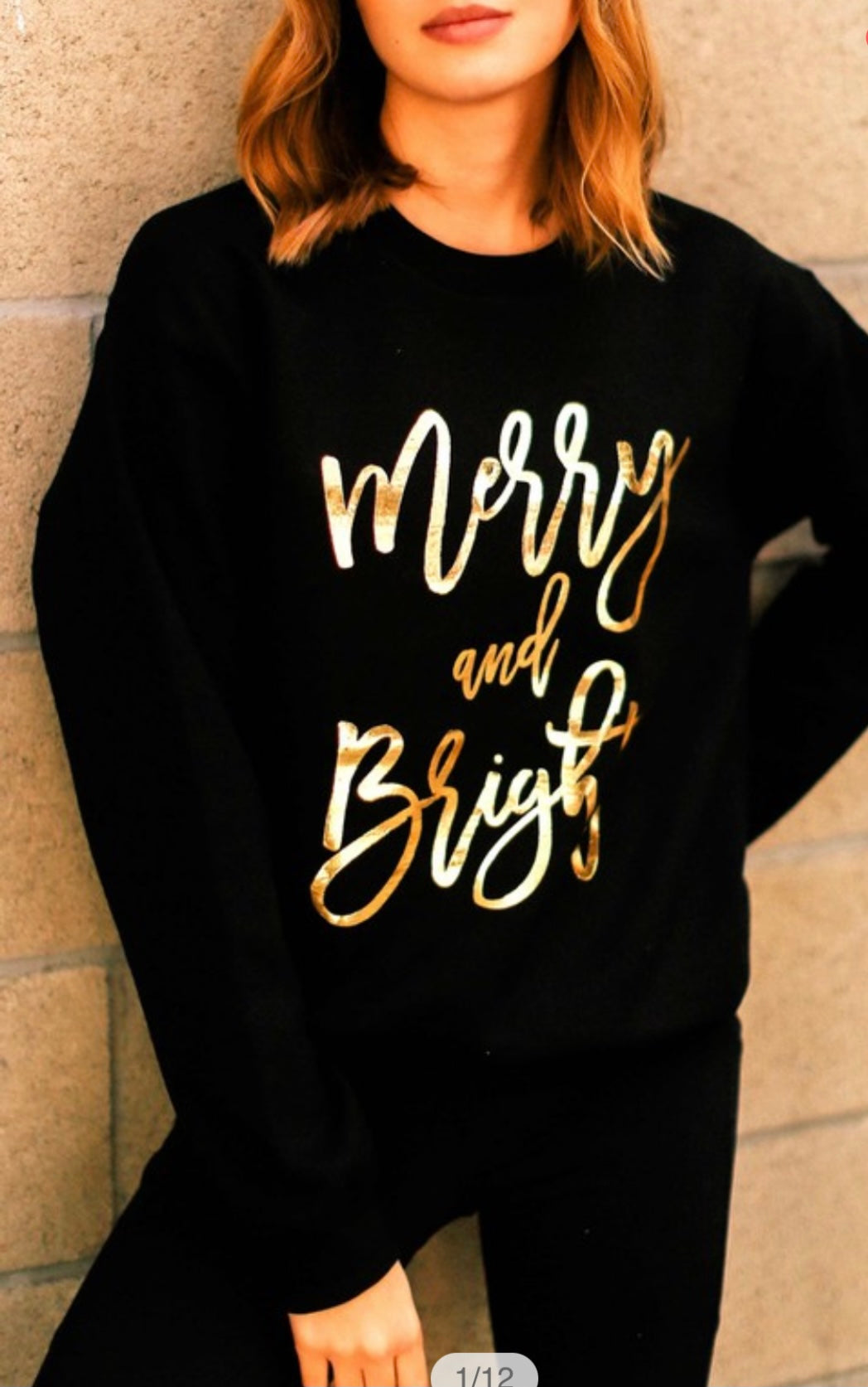 Merry & Bright Sweatshirt