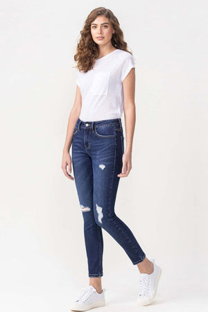 Chelsea Midrise Crop Skinny Jeans