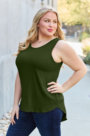 Full Size Round Neck Tank