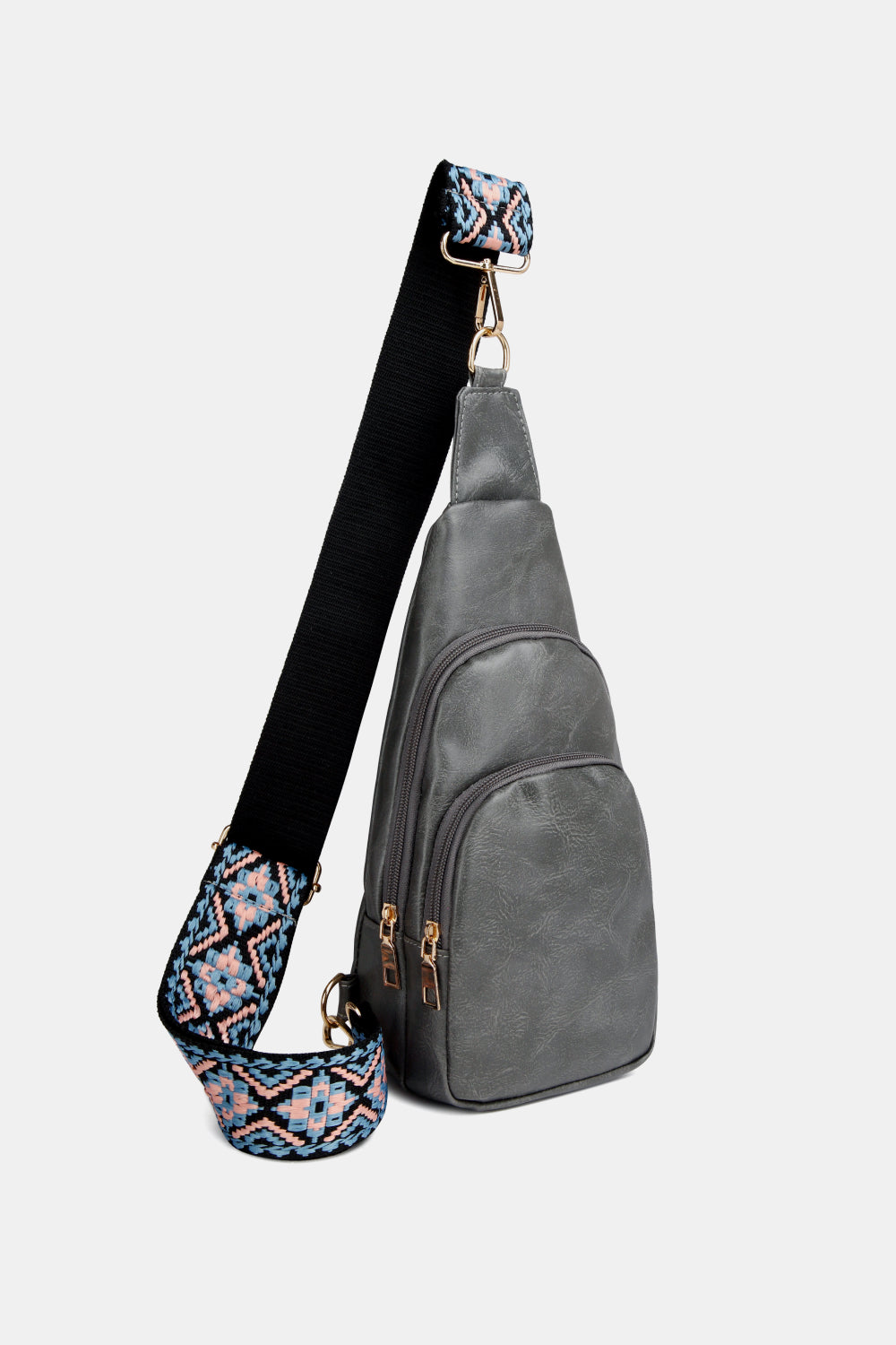 The Leslie PU Leather Sling Bag