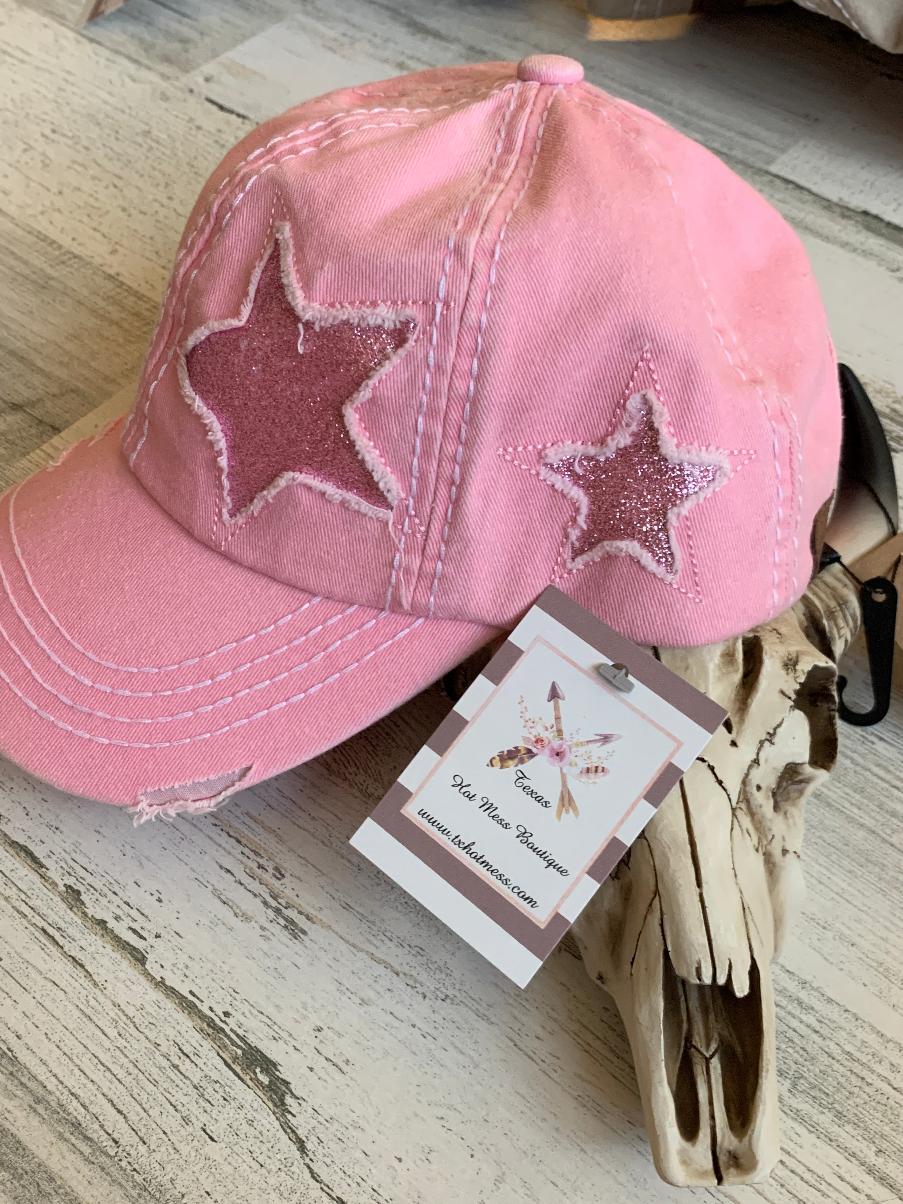 CC Pink Star Cap