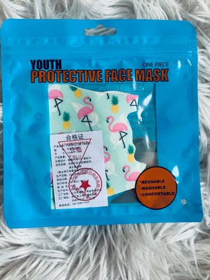 Youth Fashion Face Mask- For Small kids under 6