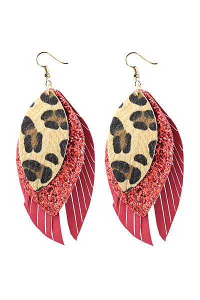 Diva Leopard Earrings