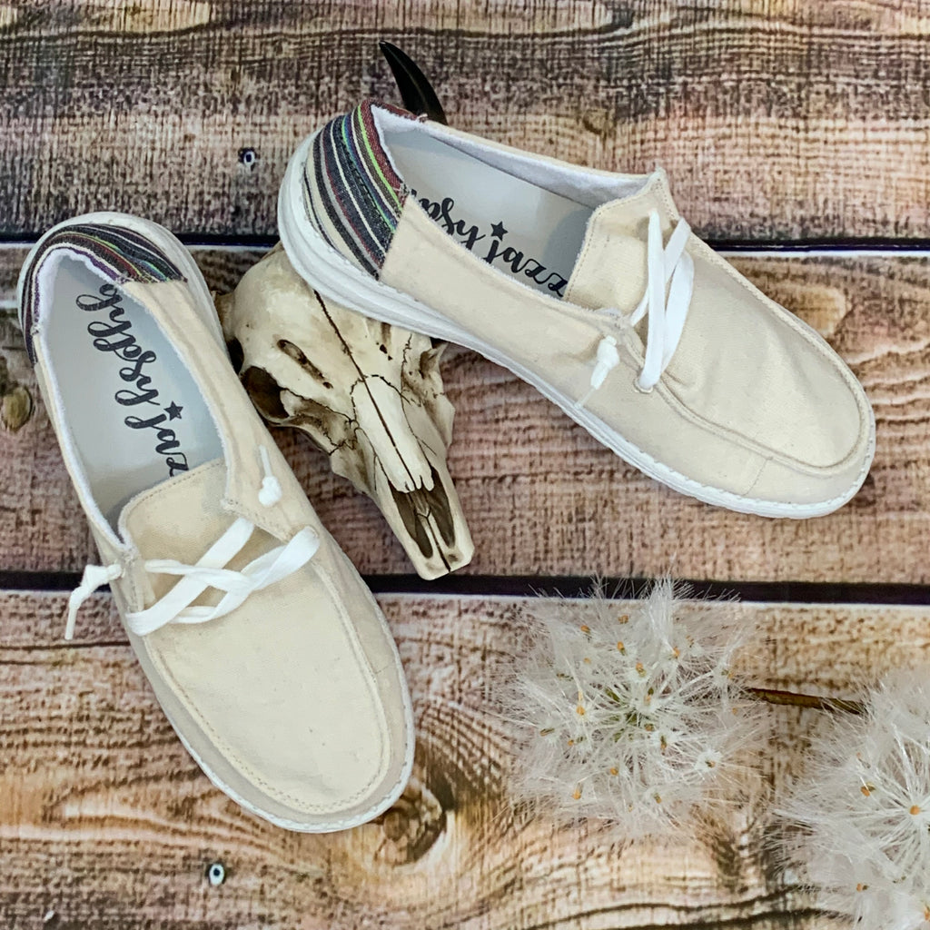 Poppy Cream Gypsy Jazz Shoes