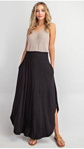 Black Maxi Skirt