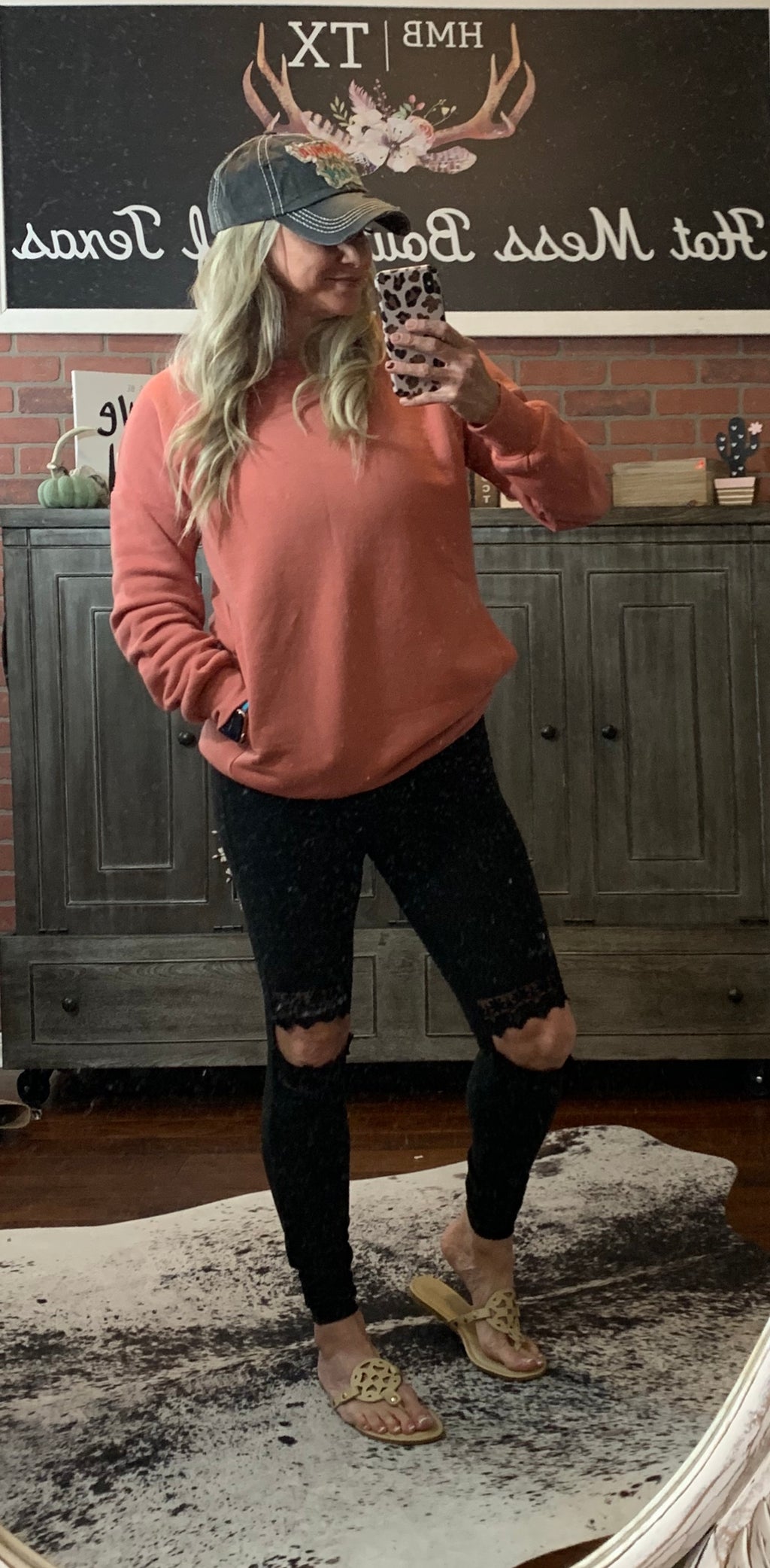 Dusty Rose Sweatshirt