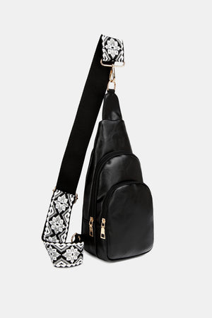 The Leslie PU Leather Sling Bag