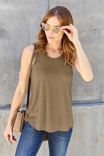 Full Size Round Neck Tank