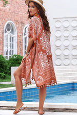 Grow and Bloom Printed Kimono