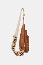 The Leslie PU Leather Sling Bag