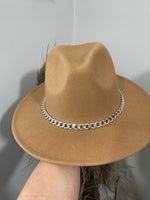 "Sedona" Tan Chain Hat