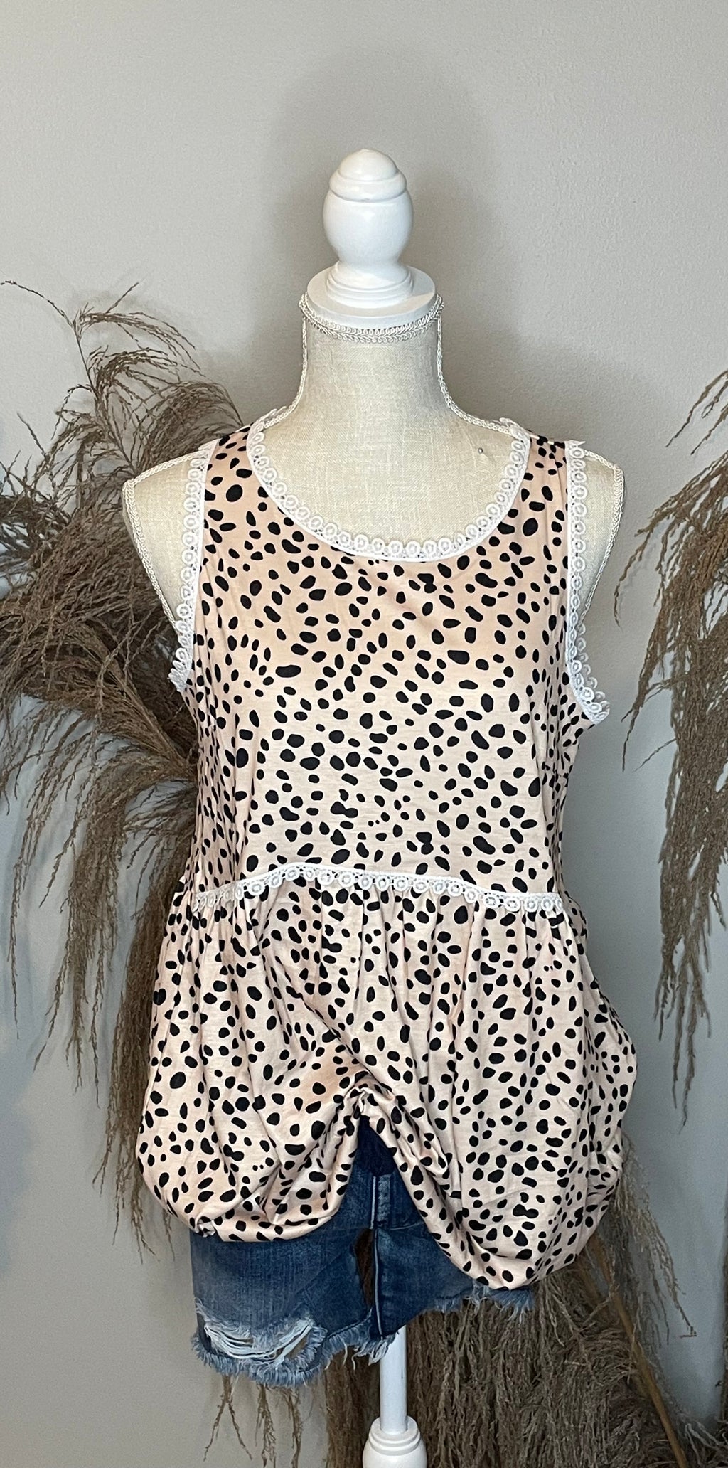 Dramatic Dreams Leopard Top