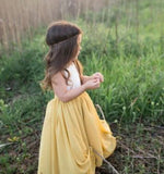 “Aurora” Maxi Skirt - Mustard