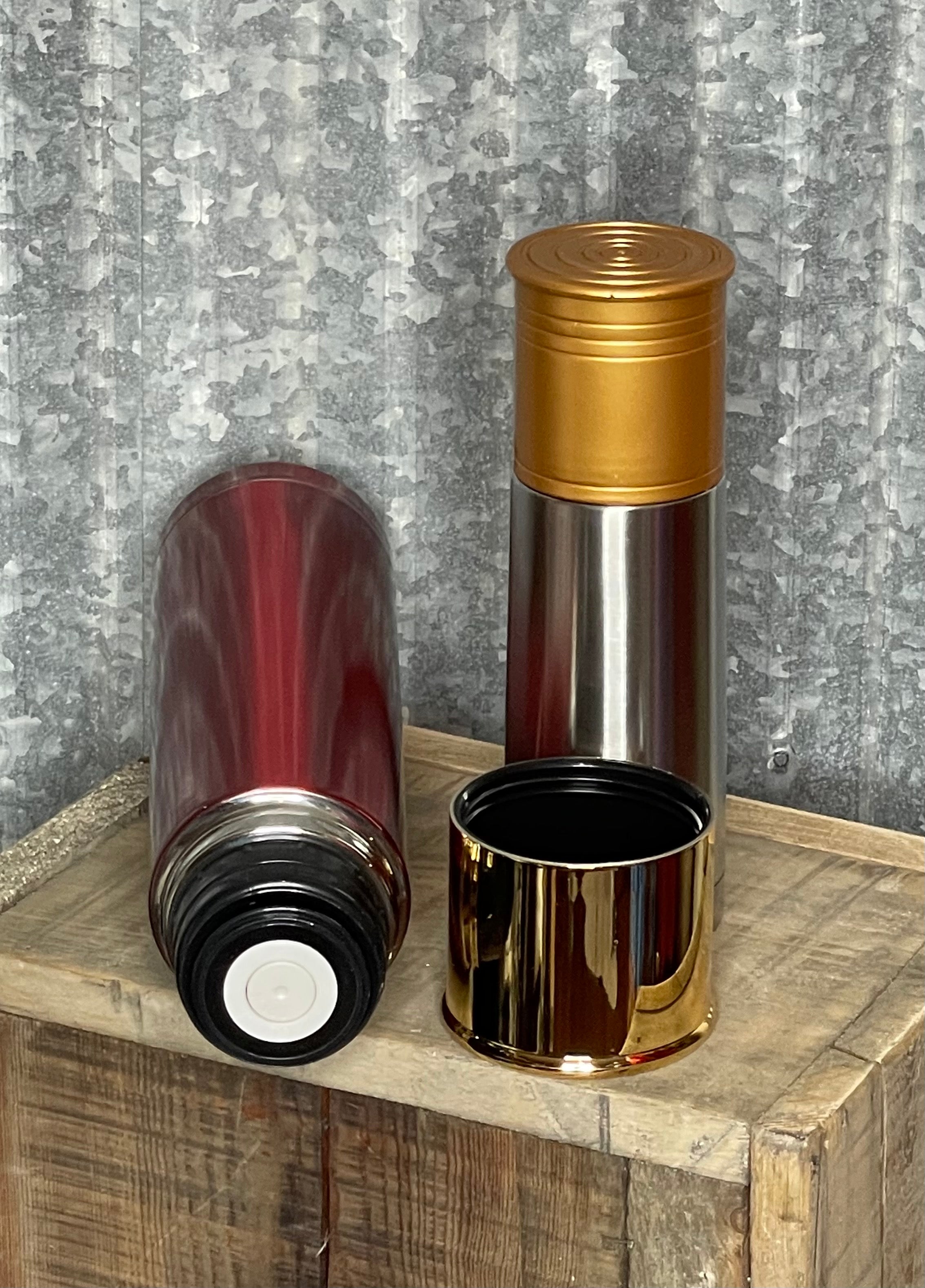 Shot Gun Shell Coffee Thermos