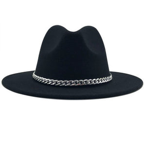 Dandy Black Chain Hat