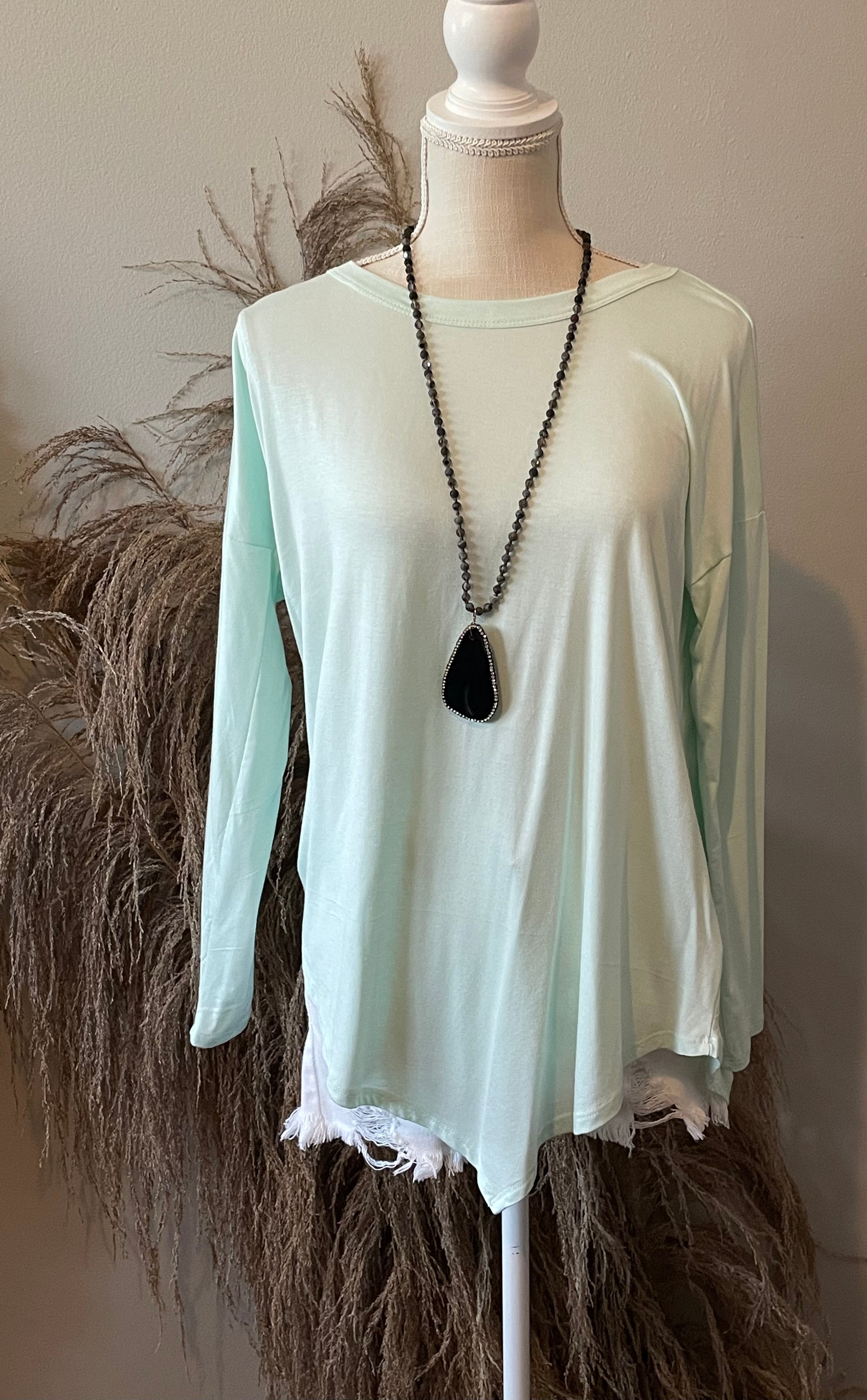 Mint Julep Uneven top