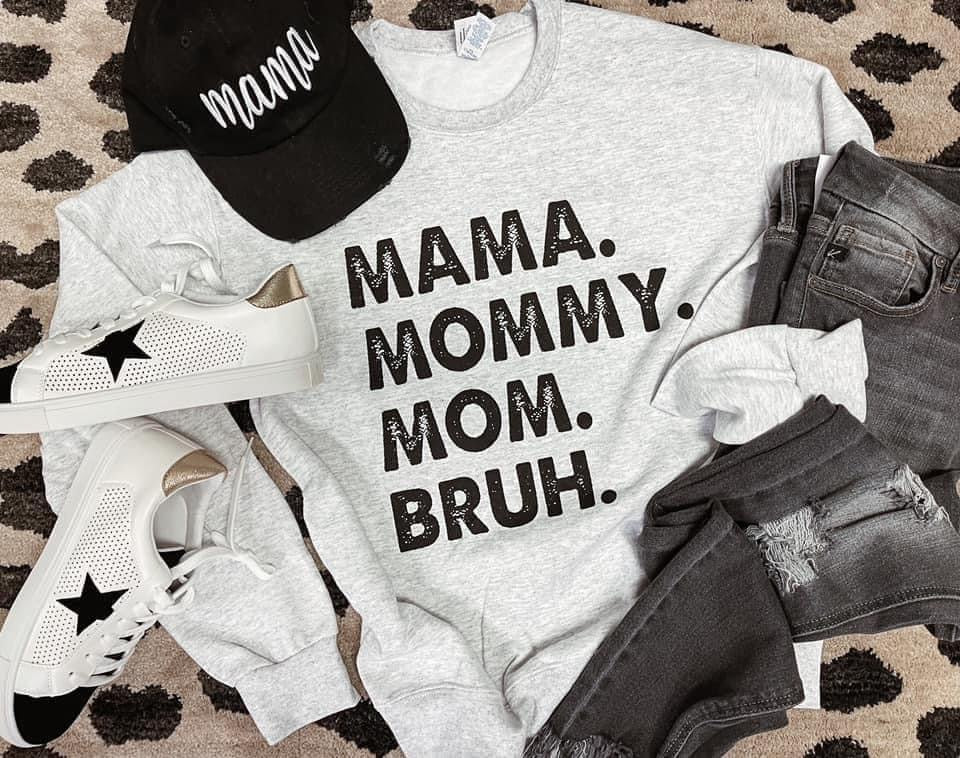 Mom, Mommy Bruh - Texas Hot Mess Custom