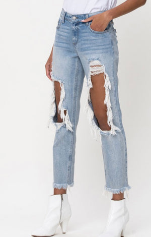 The Madison Extreme Slim Boyfriend Jeans